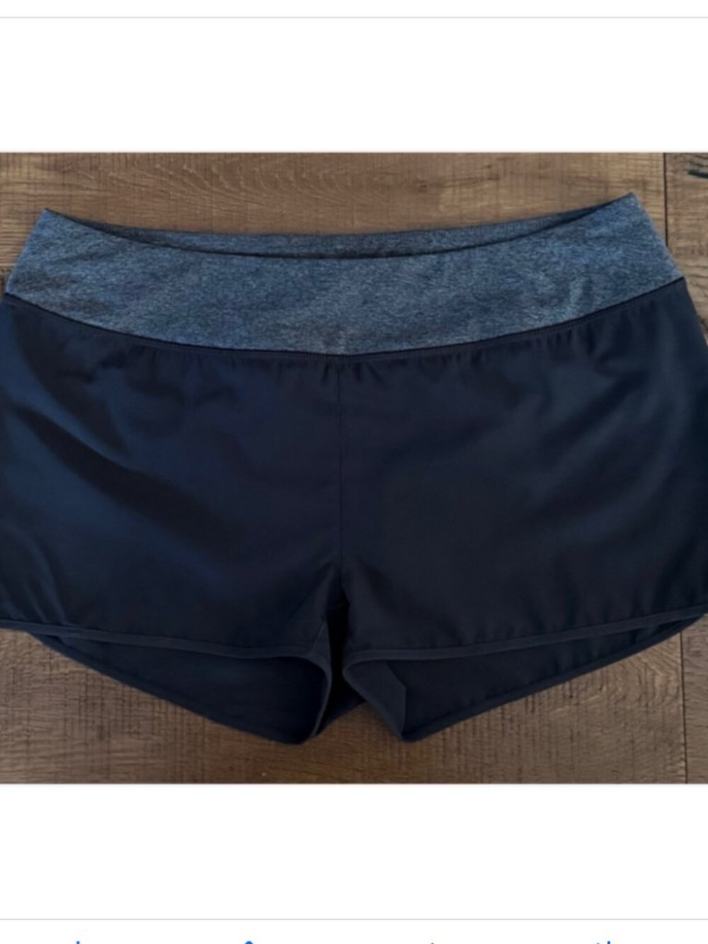 MPG Women's Black Athletic Shorts Running Gym Training Lined Zipper Pocket EUC - Picture 3 of 9